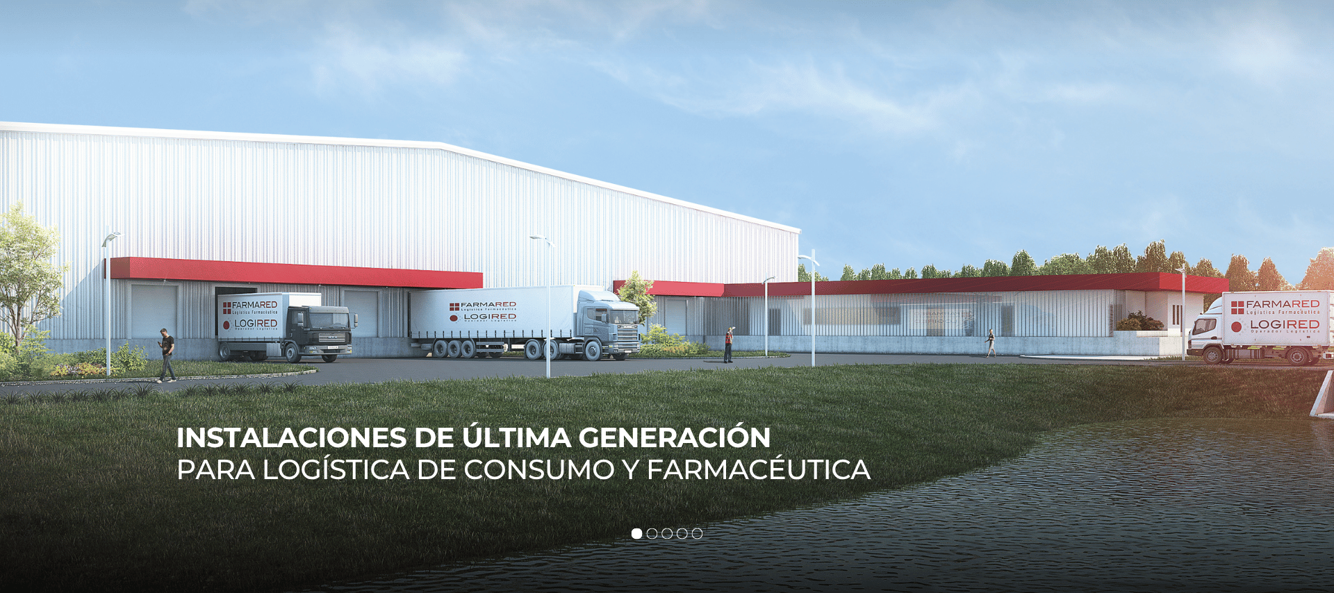 Instalaciones de última generación de Farmared para logística farmacéutica y consumo.